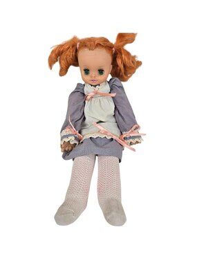 Vintage 70s Horsman Doll Red Hair Soft Body Sleepy Eyes